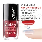 Air Polish Get Polish China Cheap Makeup Perfect Air Dry Nail Polish OEM Factory Wholesale