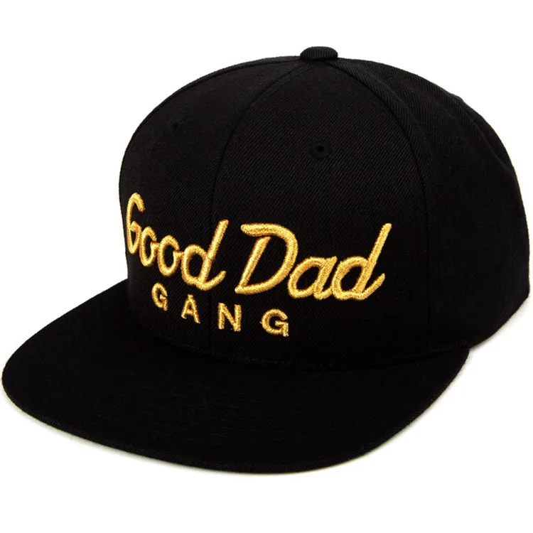Gang Gang Gang Custom Unstructured Black Denim Dad Hat Adjustable Cap New 