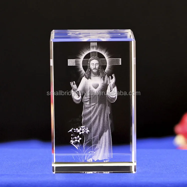 product wholesale professional custom religious series guadalupe crafts goddess 3d laser crystal supplier-42