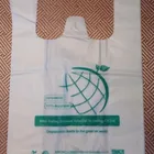 Shopping Bags Market Shopping Bag 100% Biodegradable Eco Friendly Compostable Shopping Plastic Degradable Carry Bags