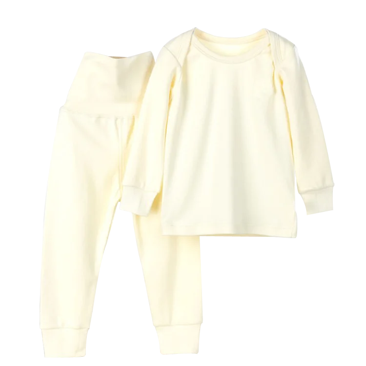 Kids blank pajama sets cotton blank children pajama  home clothes