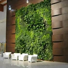 Vertical Garden Wall Decoration DIY Fresh Pe Artificial Vertical Garden With SGS