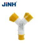 Switches Socket Switch 16A 3P 110V 240V Panel Mount Plugs 313 And Sockets IP44 Electrical Switches
