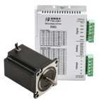 Kit Stepper Motor And Driver 2 Phase Nema23 1.3N.M 2.8A Hybrid Open Loop Stepping Motor Kit Cnc 57mm