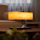 Table Lamp Table Lamp Mesun Modern Dimmable Tree LED Bedroom Table Lamp With Speaker And Wireless Charger
