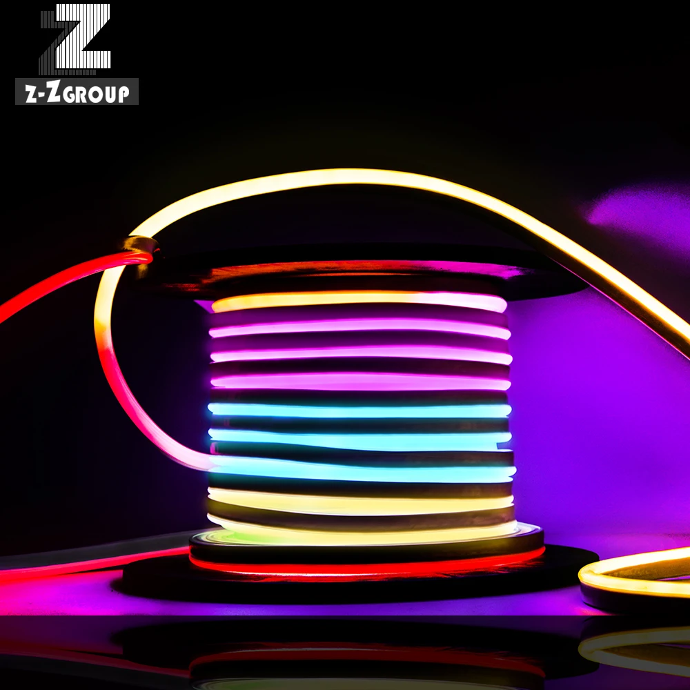 rgb neon tube light