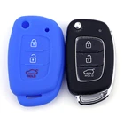 Well Priced with 3 button key for car key silicone cover key bag case