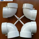 Pvc Mould Mould Pvc Pipe Mould PVC Plastic Injection Collapsible Core Pipe Fitting Mould