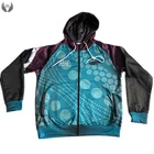 Hoodie Custom 3D Sublimation Digital Printing Full Zipper Gym Hoodie