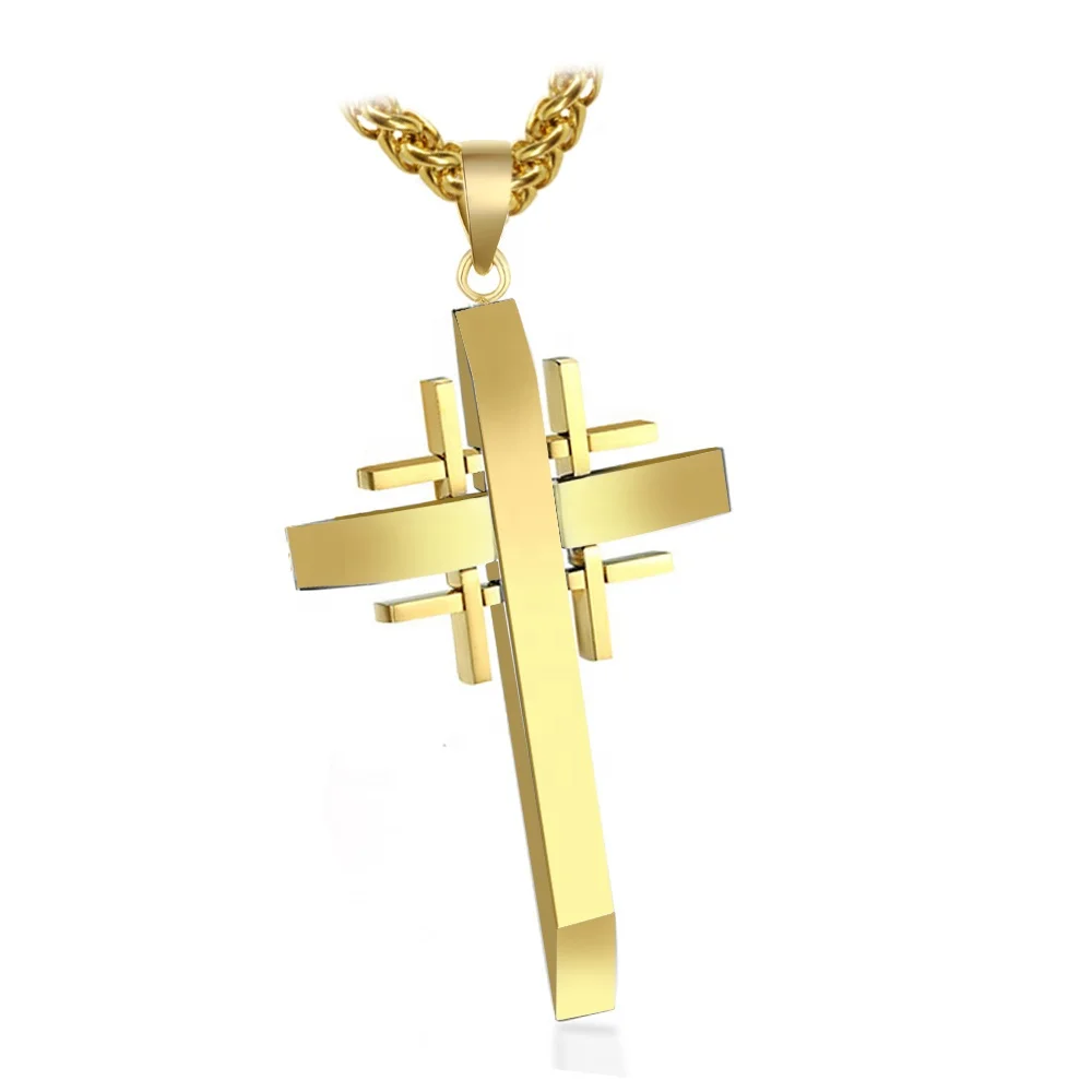 Stainless Steel Gold Plated Man 