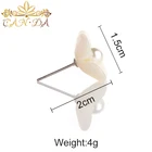 Fashion Shape Earrings Earring Stud Earrings Design High Quality Acetate Metal Material Fashion Girls Flower Shape Stud Earrings New Model Stud Earring For Women