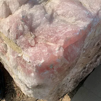 Rose Crystal Tumbled Stones Specimen Raw Rough Quartz Natural Large Size Rose Pink Crystal Folk Art