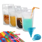 Pouch Drink Pouches Bags Customized Portable Air Tight Sealed Stand Up Juice Drink Pouch Bags For Liquid