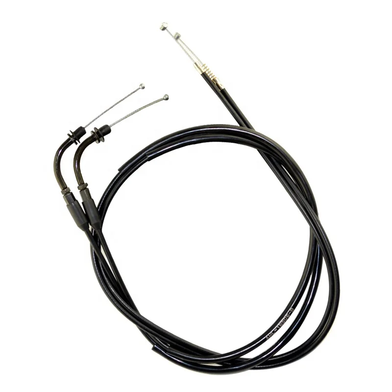 P Prettyia 2 Pieces Motorcycle Throttle Cable for Sportster XL1200 XL883 90 Cm 35.5 Inches 