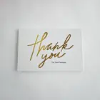 Card Greeting Cards Luxury Special Paper Custom Gold Foil Birthday Card Bulk Thank You Card Greeting Cards
