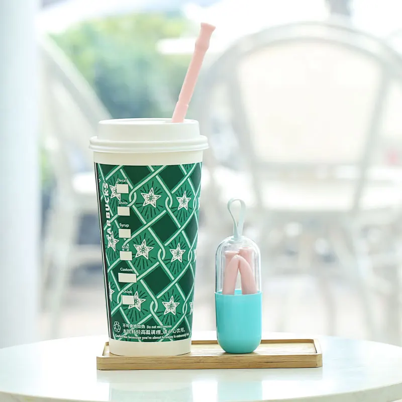 A New Product Ideas 2019 Sustainable Eco Friendly Products Collapsible Drinking Straw Case
