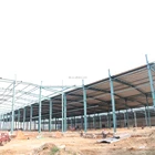 Metal Build Building Customized Design Light Metal Prefabricated H Section Quick Build Factory Building