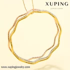 Dubai Bangle Joyeria Xuping Jewellery Dubai Brass 24 Carat Gold Plated Simple Design Cheap Bangle