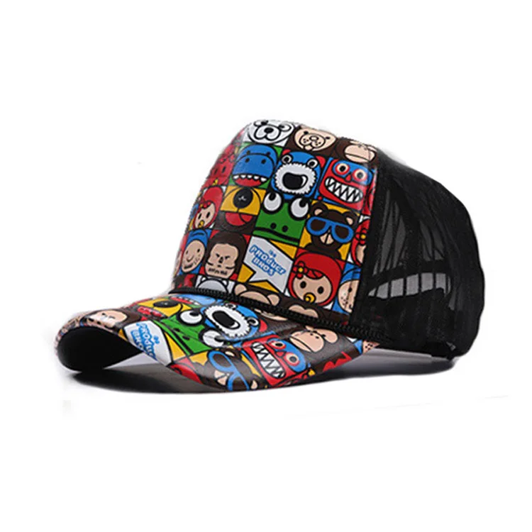 Hot Transfer Printing Trucker Hat 