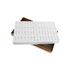 Pvc Tray Tray Plastic Vials Trays PET / PVC / PS 2ml 10ml White Plastic Packing Vial Tray From China
