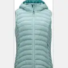 Women Light Weight Packable Down Vest With Hood Lady's Hoody Down Vest