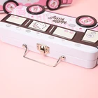 Box Pencil Pen Type Pencil Box TOPSTHINK Hello Kitty Bus Shaped Pen Box Portable Multi Compartment Pencil Case