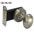 New trending One side keyless deadbolt door lock in satin nickel