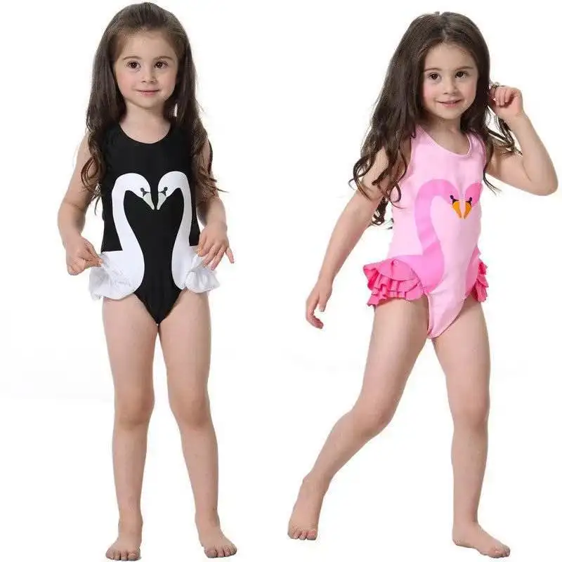 baby girl swimsuit and hat