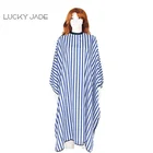 Cape Wholesale Custom Logo Printed Salon Hairdressing Baber Cape Nylon Hair Cutting Cape
