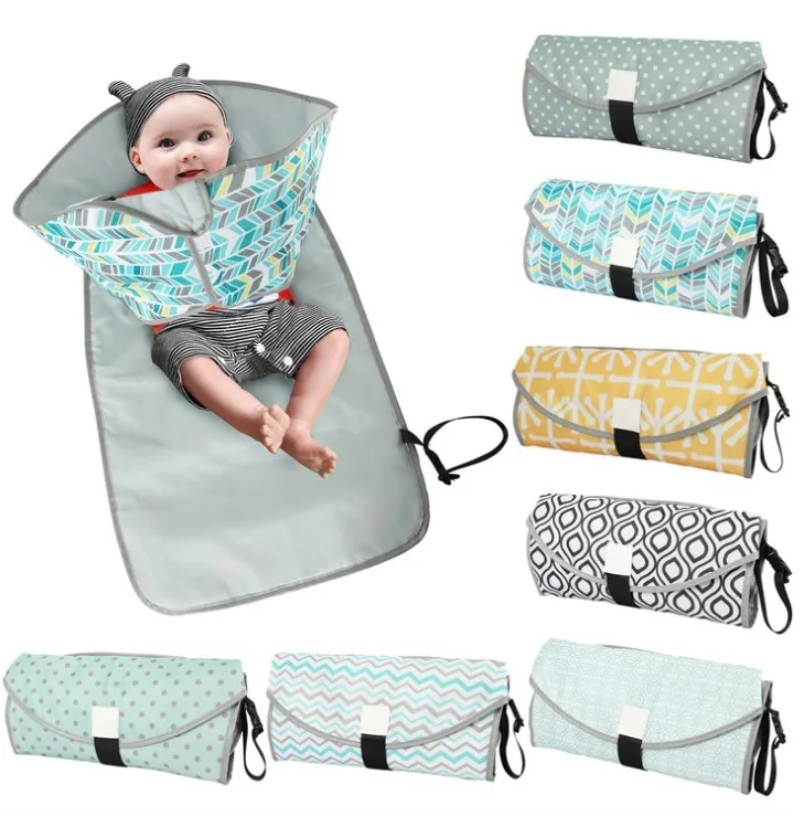 Multifunction Portable Diaper Changing Bag Pad Folding Bag Baby Changing Mat Hot 
