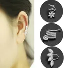 Earrings Ear Cuff Fashion Ladies Earrings Designs Pictures Zirconia Clip Wrap Earrings Ear Cuff