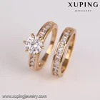 Gold Diamond Wedding Ring Price 12888 Hot Sales 18k Gold Color Diamond Couple Wedding Ring Gold