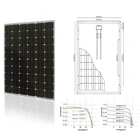 Conversion Rate Panel Solar 270w 270W Monocrystalline Solar Panel High Conversion Rate And High Sales Volume TUV ISO CE