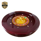 Casino Accessories 32'' Professional Casino Roulette Accessories Wood Roulette Wheel