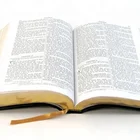 Book Book Sewn Binding Bible Paper Holy Custom Leather Hardcover Bible Book Printing