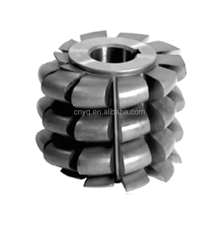 Hss M2 M35 Rs25 Rs160 Chain Sprocket Gear Hob Cutter With Tin Coating