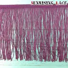 Fringe Fringe Lace Long Rayon Silk Fabric Cut Trim Lace Chainette Fringe