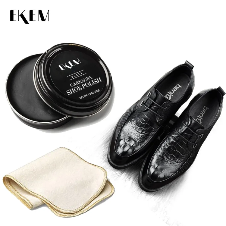 ekem shoe shine cloth shoe polish kit