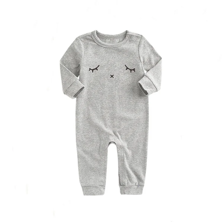 manufacturer New Design Baby Rompers Long Sleeve Playsuit Baby Knitting Wear Baby Girls Night Wear