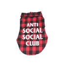 Clothes Novelty Fit Autumn Leisure Outerwear T Shirt Red Usa Small Dog Clothes