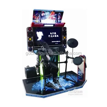 Hot Selling 22"Ultimate drummer (single player/review 2012-245)|Indoor coin operated music game machine for sale