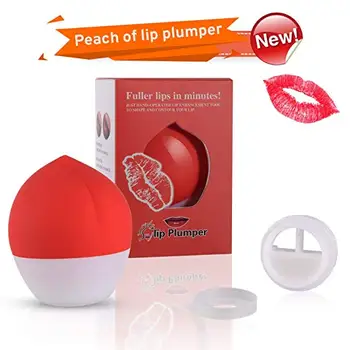 Lip Plumpers Tool Lips Care Enhancer Fuller Thicker Mouth Pumps Fastly Lip Plumping Bigger Device Peach