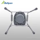 New Toilet Chair New Design Portable Folding Adjustable Commode Toilet Chair SC7001FA