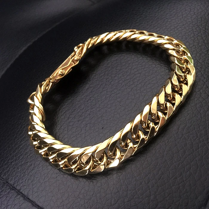 Black Cubic Zirconia Cuban Link Chain 