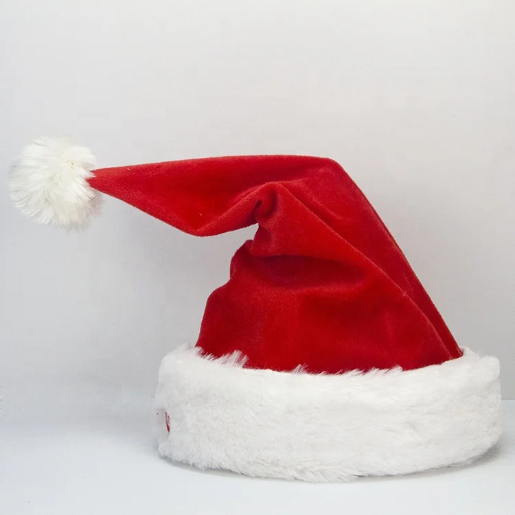 singing and dancing santa hat