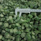 Frozen Okra Okrafrozenfrozen Hot Sale IQF Frozen Vegetables Green Cut Whole Frozen Okra