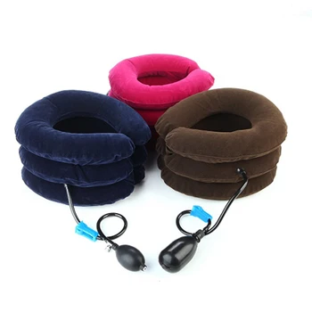 China Manufacturer Medical Equipment 3 Layers Air Neck Traction Relive Pain Cervical Neck Traction Device
