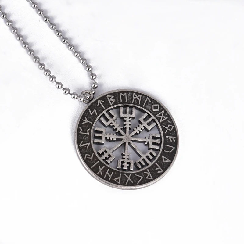 Buy Compass Necklace,Viking Pendant,Men 