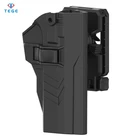 Police Holster Fit Holster Military Tactical Police Pistol Holster Fits CZ 75 SP-01 With Two-in-one Belt Clip