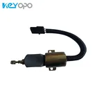 Diesel Engine Fuel Shutoff Solenoid 24V 1752ES-24E7UC3B1S7 For Yuchai Engine 4108